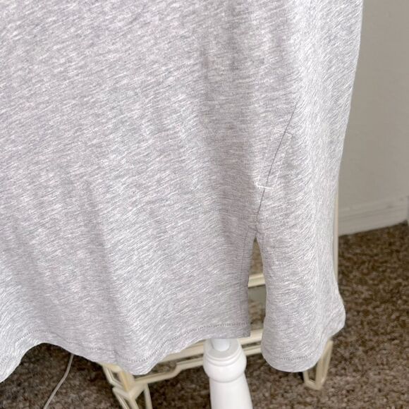 Rag & Bone oversized gray T-shirt dress 100% Pima Cotton size S - Picture 2 of 7